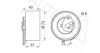 AUTEX 641596 Tensioner Pulley, timing belt